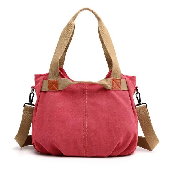 Shoulder Brand Bag Canvas Tote Bags For Women Luxury Canvas Designer Handbag Large Capacity Hand Bags Bolsa Feminina Travel Bag