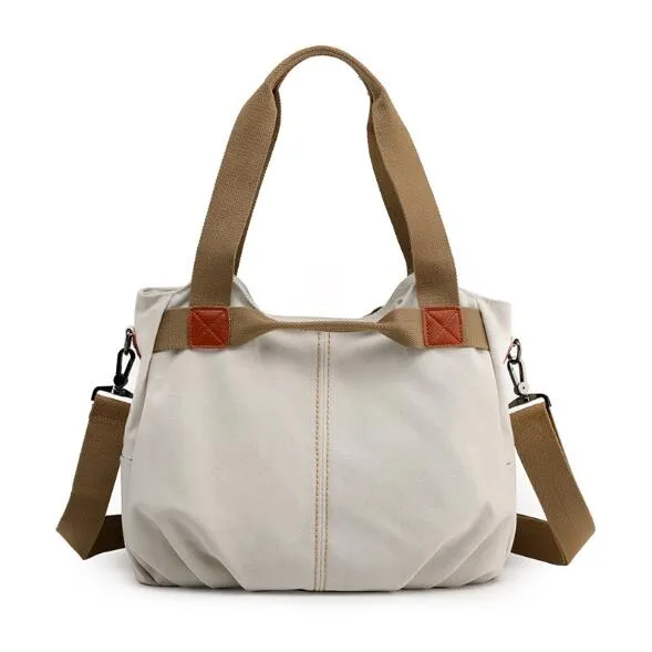 Shoulder Brand Bag Canvas Tote Bags For Women Luxury Canvas Designer Handbag Large Capacity Hand Bags Bolsa Feminina Travel Bag