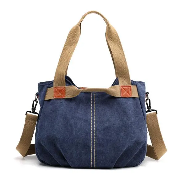 Shoulder Brand Bag Canvas Tote Bags For Women Luxury Canvas Designer Handbag Large Capacity Hand Bags Bolsa Feminina Travel Bag