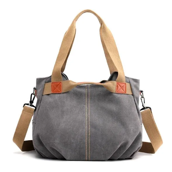 Shoulder Brand Bag Canvas Tote Bags For Women Luxury Canvas Designer Handbag Large Capacity Hand Bags Bolsa Feminina Travel Bag