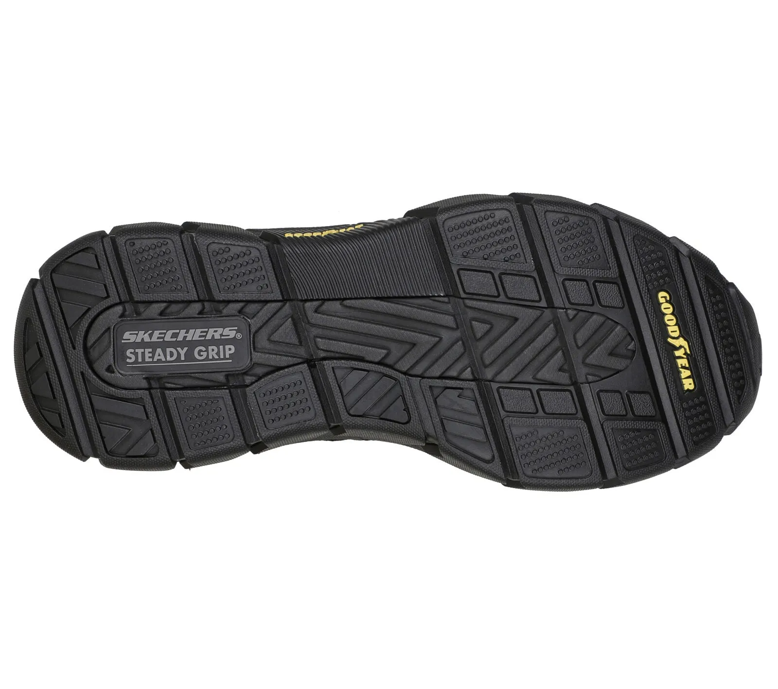 SKECHERS MENS RESPECTED EDGEMERE - BLACK