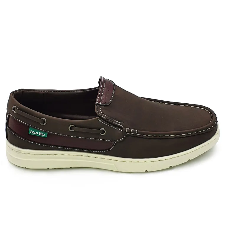 Slip On Laceless Boat Shoes