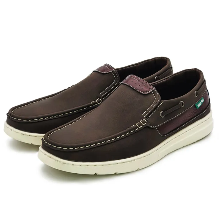Slip On Laceless Boat Shoes