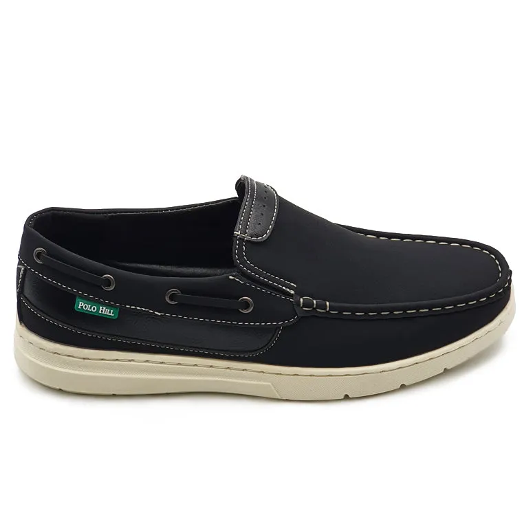 Slip On Laceless Boat Shoes