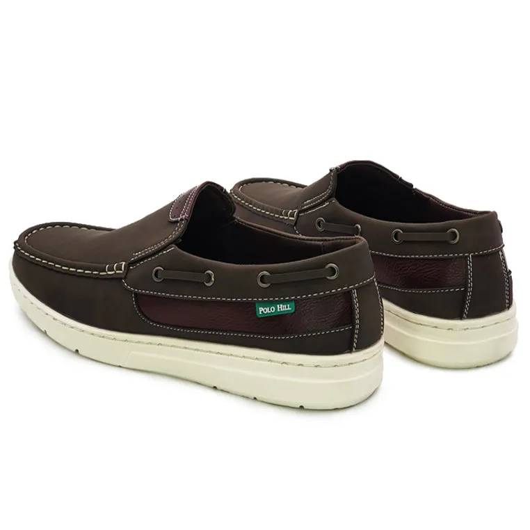 Slip On Laceless Boat Shoes