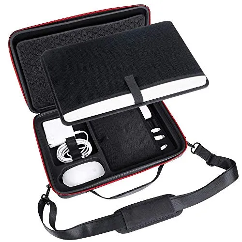 Smatree Hard Carrying Case for 15.4inch MacBook, 15.4 inch MacBook Pro 2019 Laptop Bags, Macbook Pro 15inch Shoulder Bags, 9.7 inch iPad Sleeve