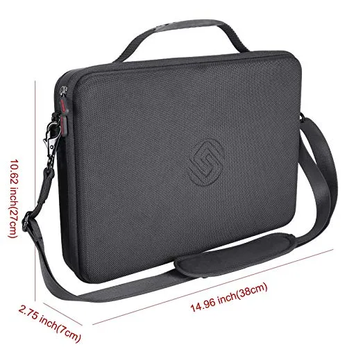 Smatree Hard Carrying Case for 15.4inch MacBook, 15.4 inch MacBook Pro 2019 Laptop Bags, Macbook Pro 15inch Shoulder Bags, 9.7 inch iPad Sleeve