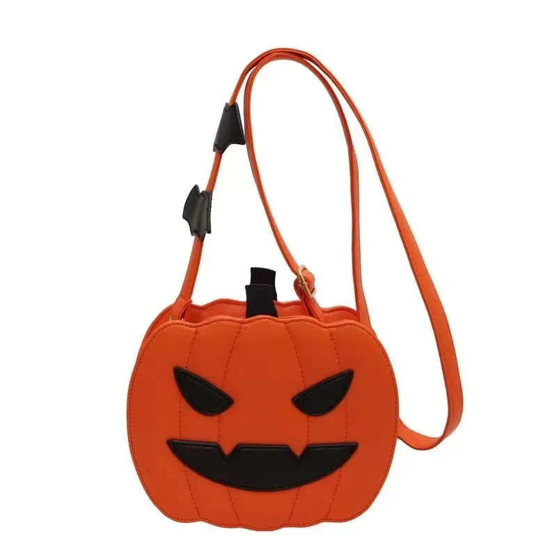Sohiwoo Women's Y2K Korean Style Fashion Pumpkin Halloween Shoulder Bag Cartoon Fun Novelty Fantastic Cute Purses Crossbody Bags Handbag