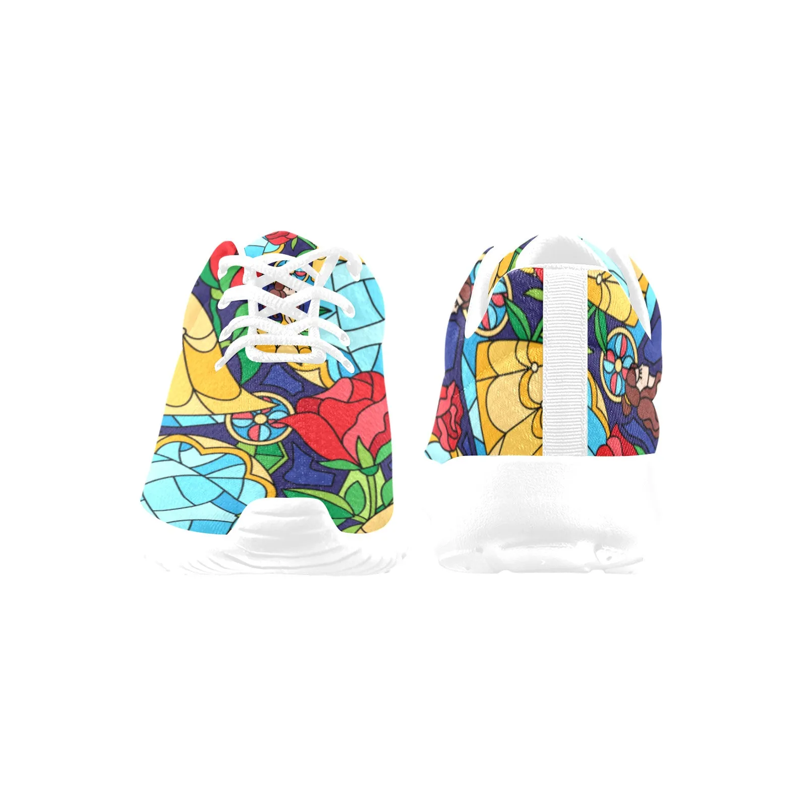 Stained Glass Women's Athletic Shoes