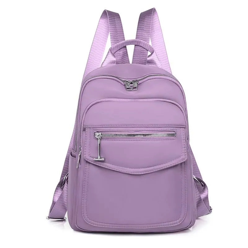 Summer New Fashion Women Backpack Oxford Cloth Waterproof Large Capacity Travel Backpacks