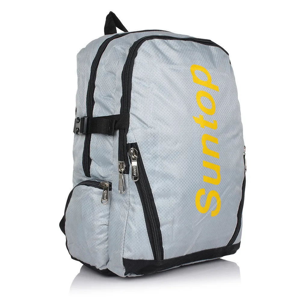 Suntop A22 21 L Backpack(Grey and Black)