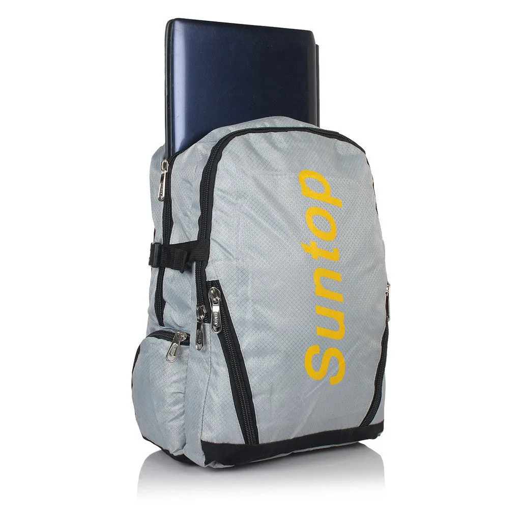 Suntop A22 21 L Backpack(Grey and Black)