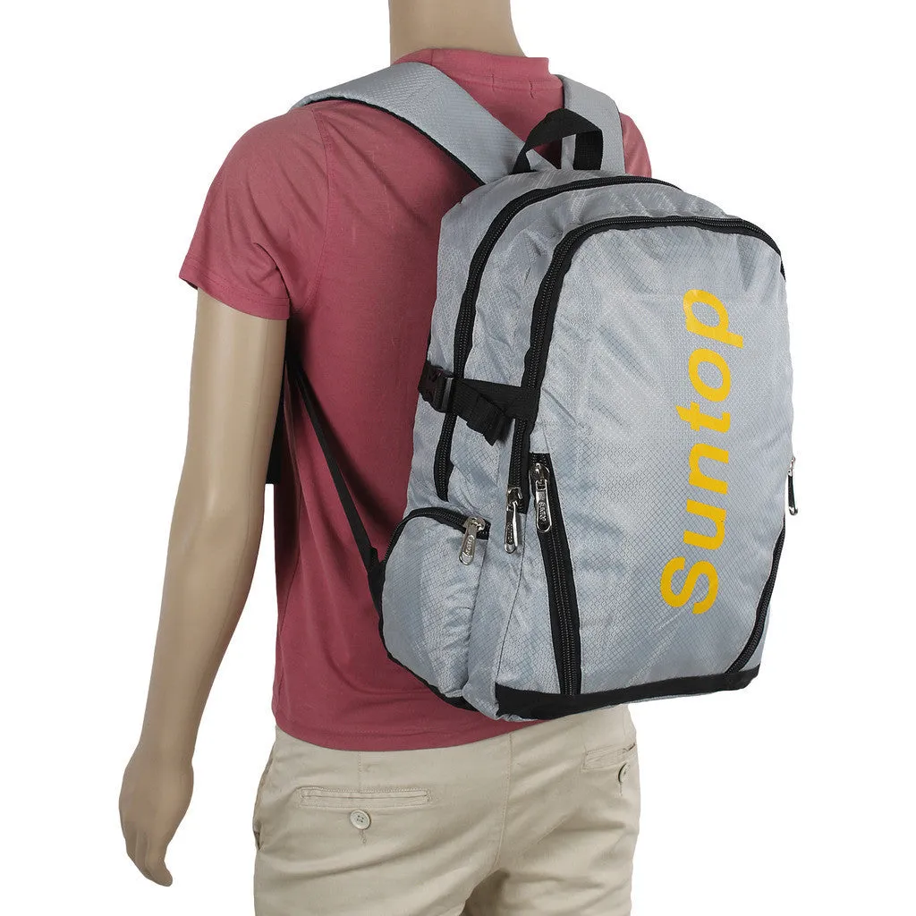 Suntop A22 21 L Backpack(Grey and Black)