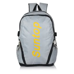 Suntop A22 21 L Backpack(Grey and Black)