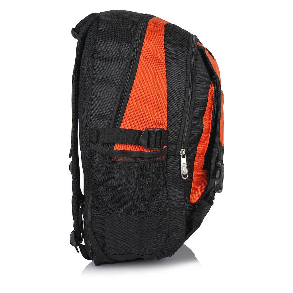 Suntop A32 21 L Backpack(Black and Orange)
