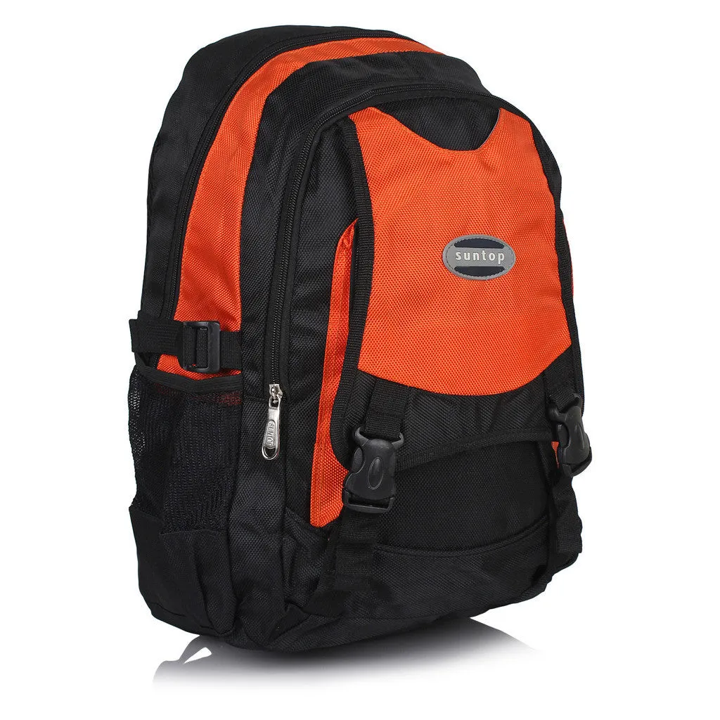 Suntop A32 21 L Backpack(Black and Orange)