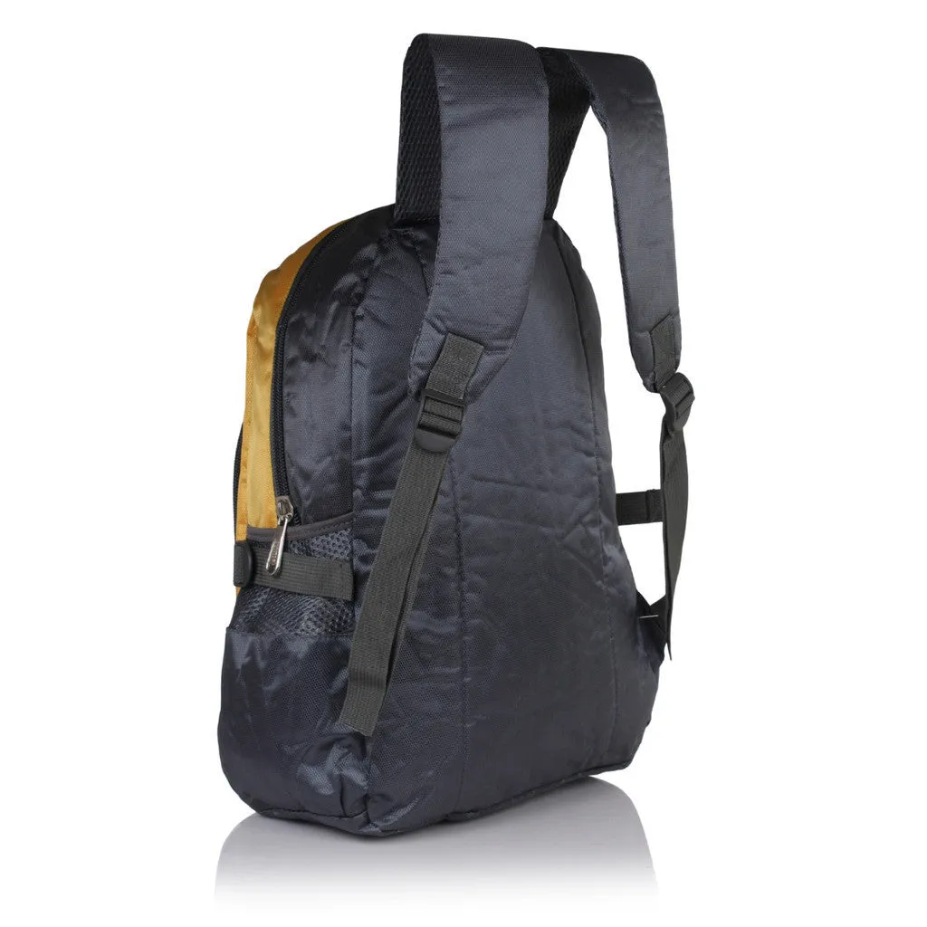 Suntop A38 19 L Backpack(Grey and Green)