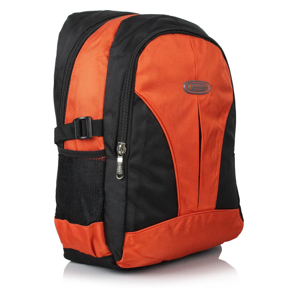 Suntop A7 18 L Backpack(Orange and Black)