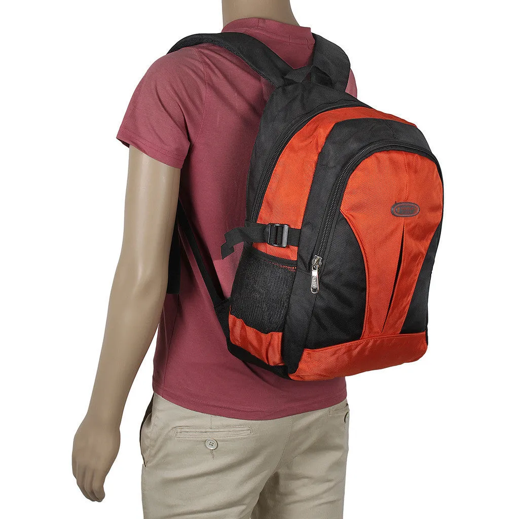 Suntop A7 18 L Backpack(Orange and Black)