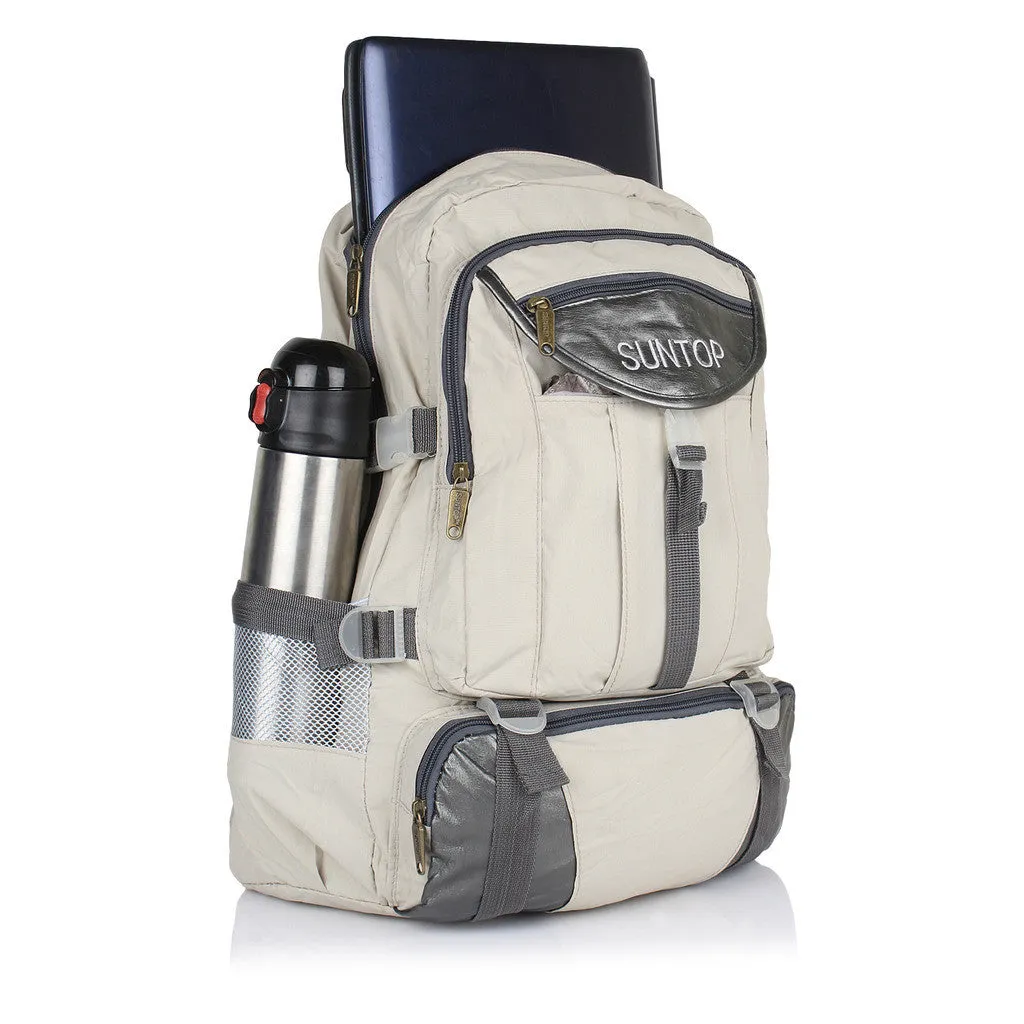 Suntop A88 24 L Backpack(Cream and Brown)