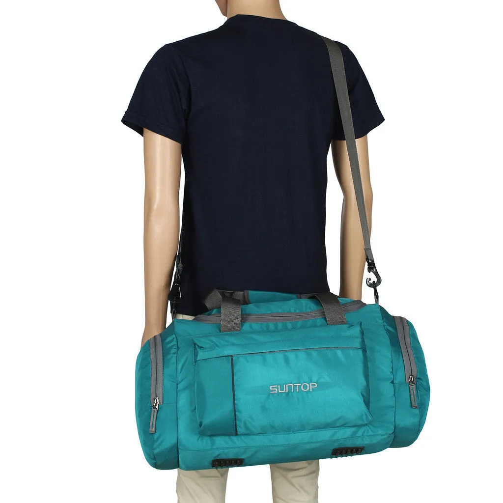 Suntop Alive 20 inch/50 cm Travel Duffel Bag(Green and Grey)