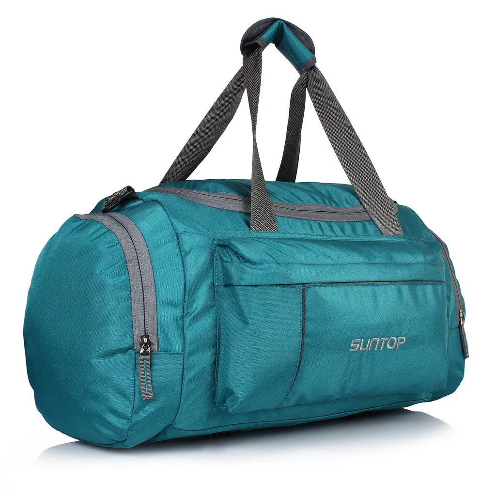 Suntop Alive 20 inch/50 cm Travel Duffel Bag(Green and Grey)