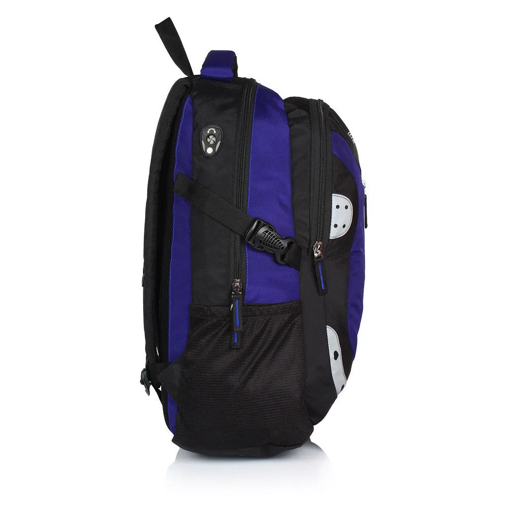 Suntop Neo 9 26 L Medium Backpack(Black and Indigo Blue)