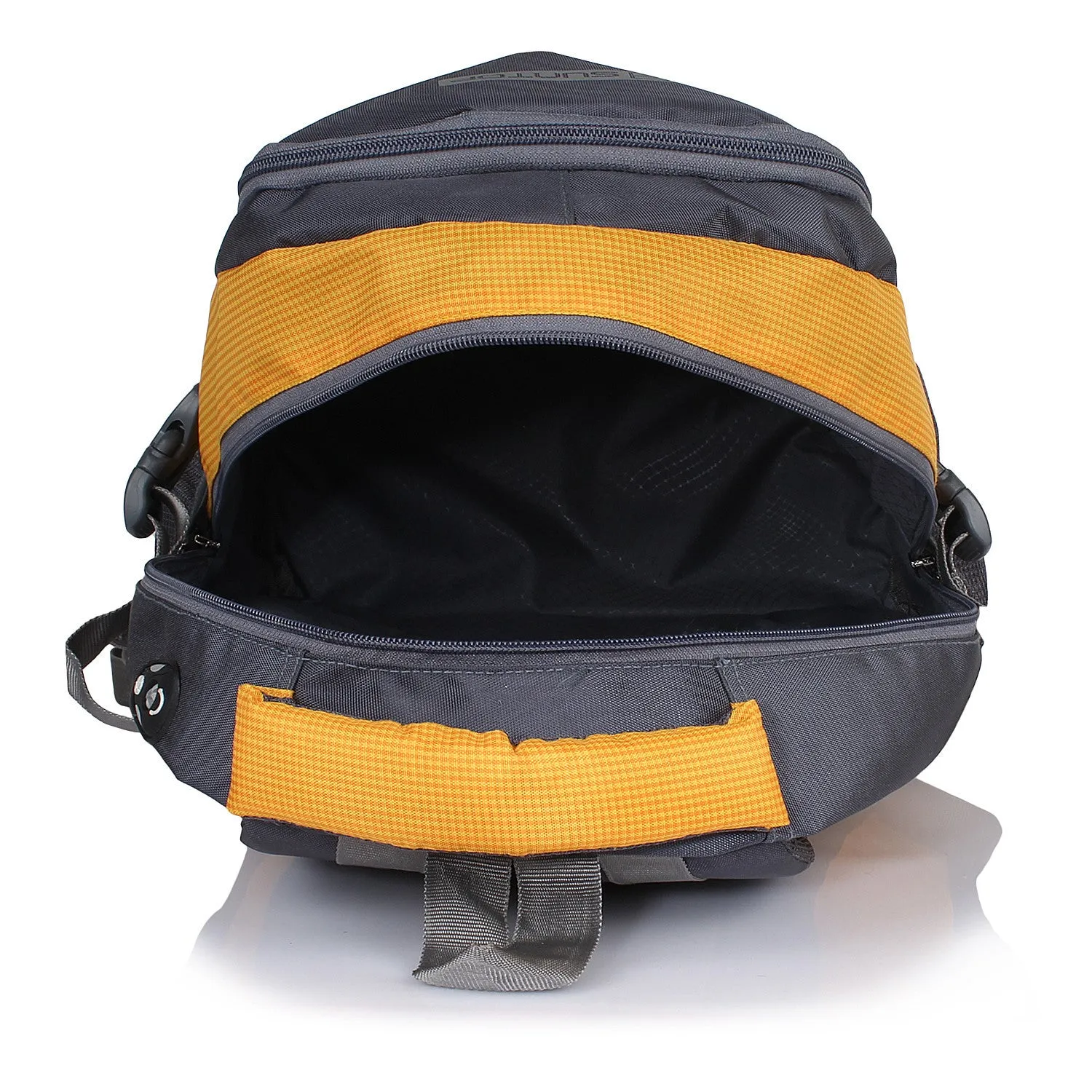 Suntop Neo 9 26 L Medium Backpack(Grey and Yellow Checks)