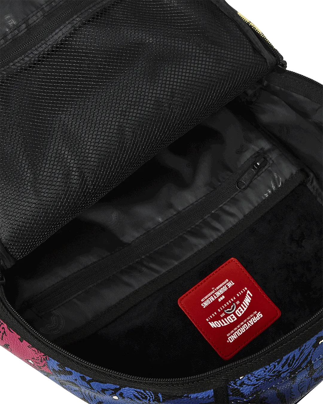 Tiger Roar Gold Plated Backpack