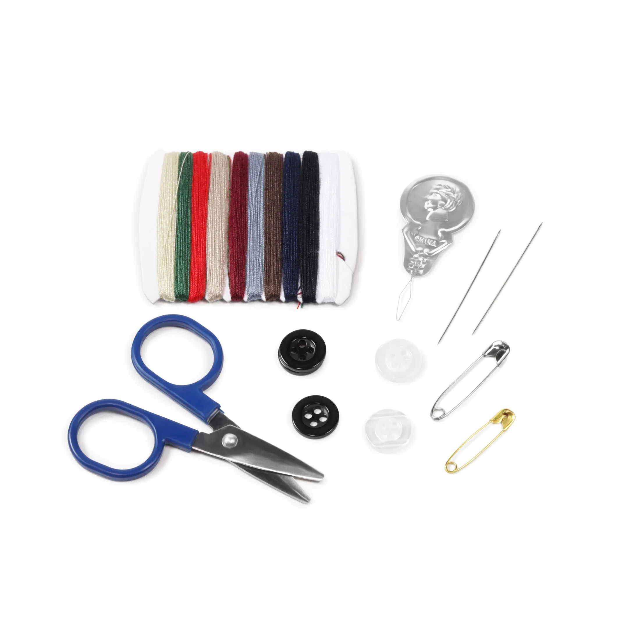 Travel Sewing Kit with Storage Box