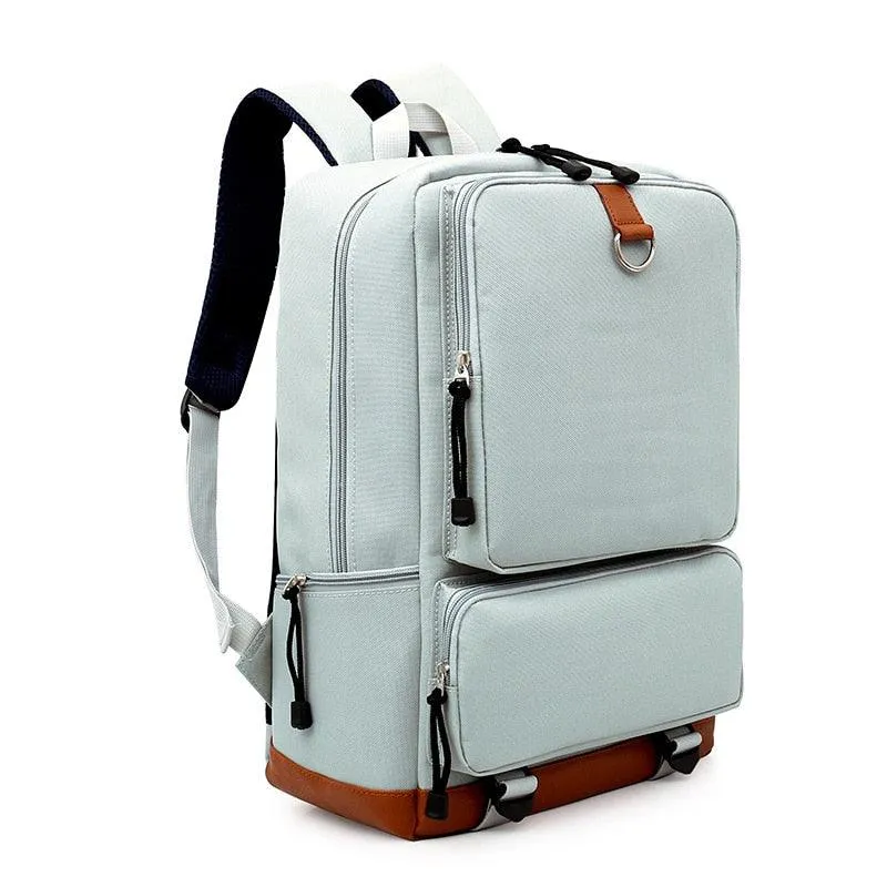 Unisex Waterproof Backpacks Men's Multipurpose Women Canvas Backpack School Bags for Laptop Notebook Mochila Feminina