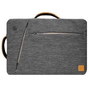 Vangoddy Multicompartment Grey Slate Briefcase for 10inch Dell Laptop, Tablet, Notebook