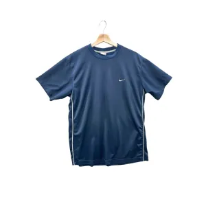 Vintage 2000's Nike Navy Workout Mesh Jersey Top