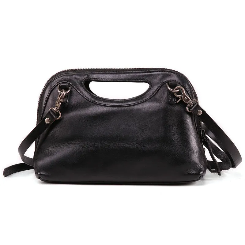 Western Womens Small Leather Side Bag Crossbody Handbags Purses for Women
