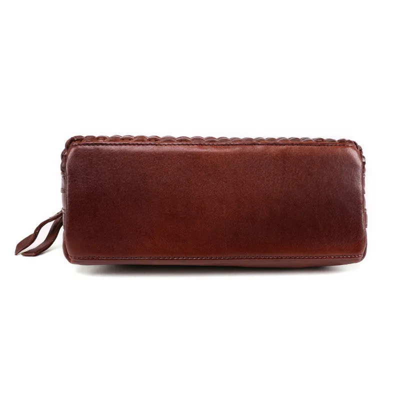 Western Womens Small Leather Side Bag Crossbody Handbags Purses for Women