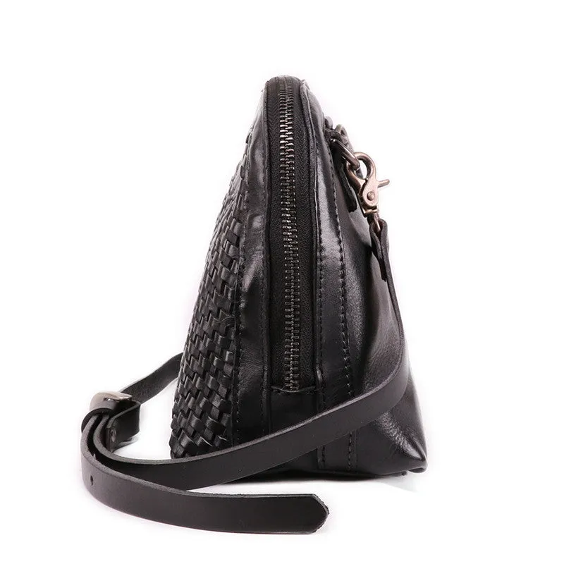 Western Womens Small Leather Side Bag Crossbody Handbags Purses for Women