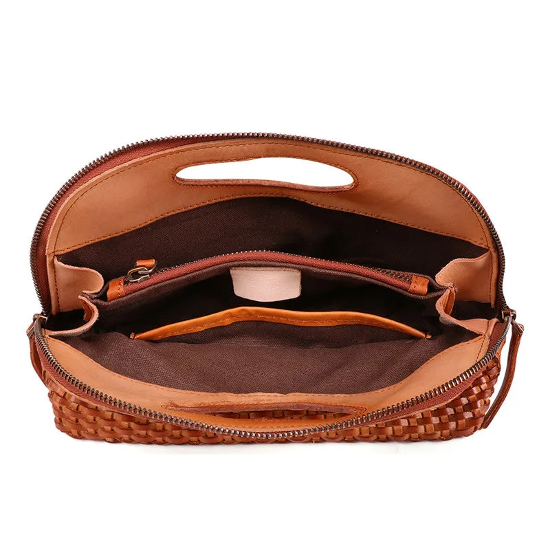 Western Womens Small Leather Side Bag Crossbody Handbags Purses for Women