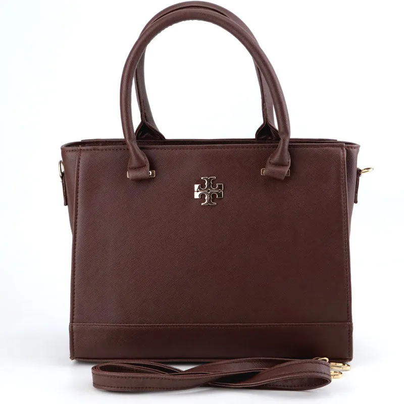Women Leather Handbag Top Handle Tote Bag #T-675 #22