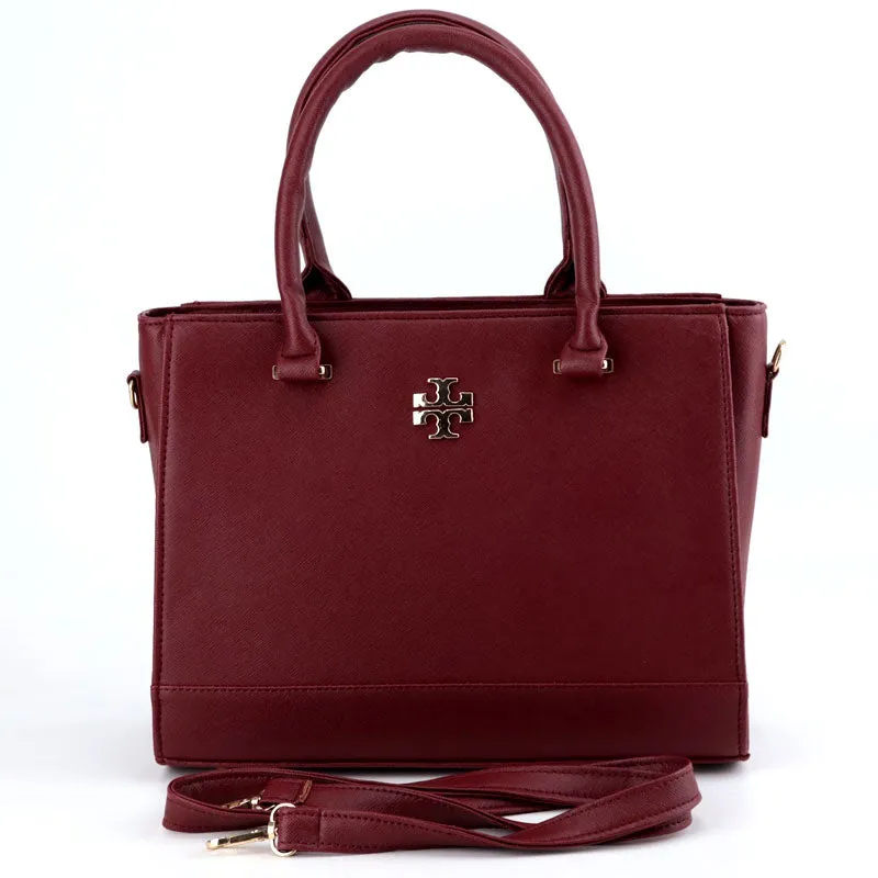 Women Leather Handbag Top Handle Tote Bag #T-675 #22