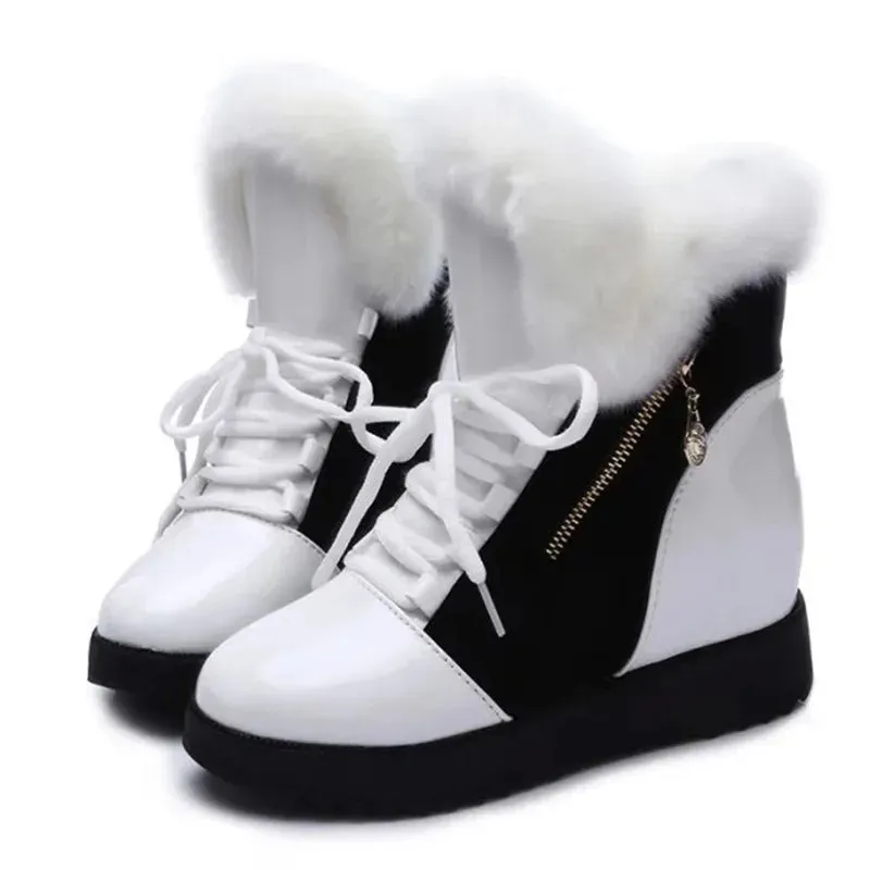 Women's Thick Fur Winter Snow Boots