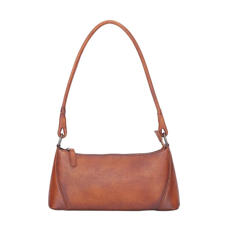 Womens Vintage Leather Handbags Designer Shoulder Bags for Women