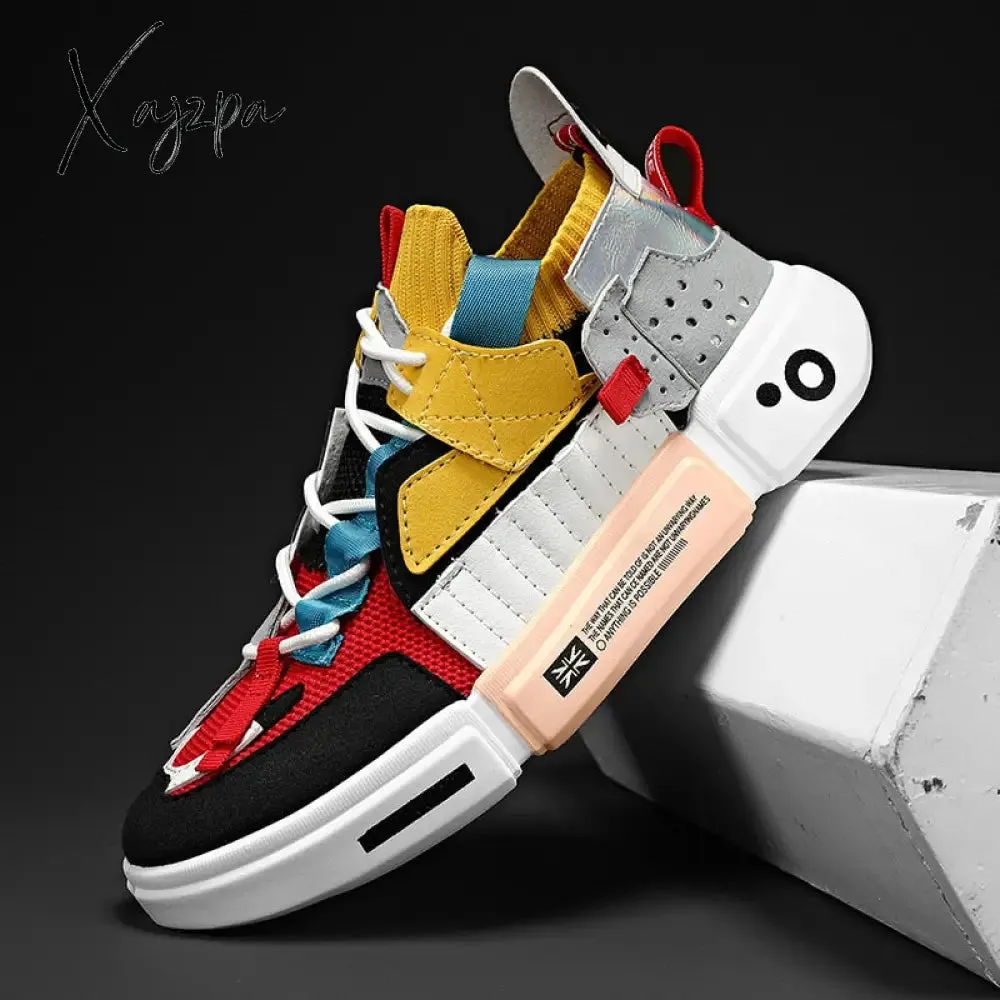 Xajzpa - Shoes men Sneakers Male casual Mens   Shoes tenis Luxury shoes Trainer Race   Breathable Shoes fashion loafers running   Shoes f